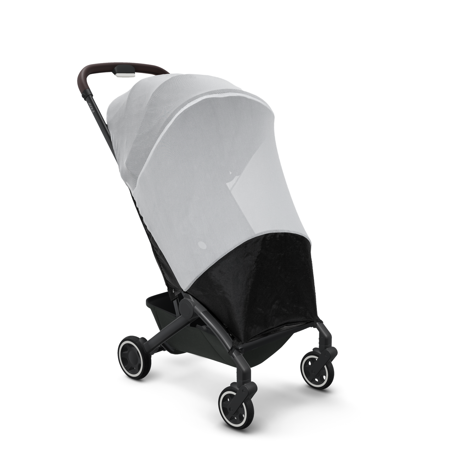 Joolz Aer Mosquito Net fitted on stroller – Protective mesh cover to shield baby from insects – Thursday's Child Rental