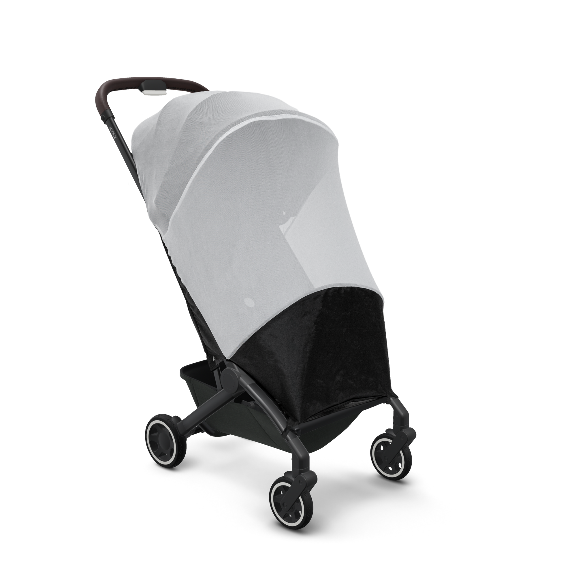 Joolz Aer Mosquito Net fitted on stroller – Protective mesh cover to shield baby from insects – Thursday's Child Rental