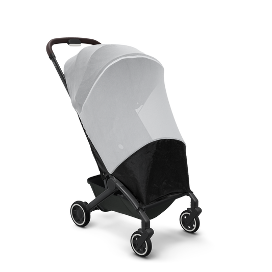 Joolz Aer Mosquito Net fitted on stroller – Protective mesh cover to shield baby from insects – Thursday's Child Rental