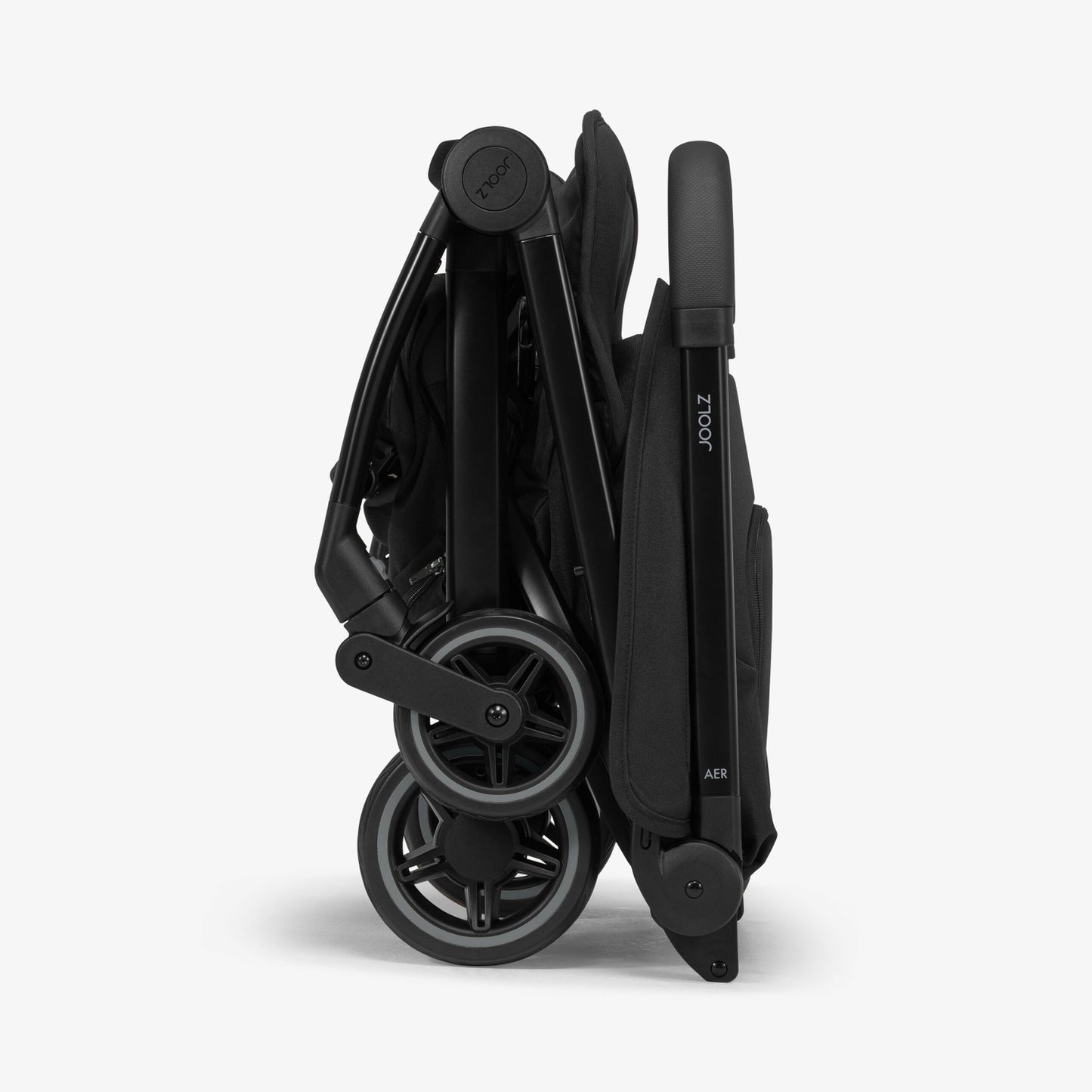 Joolz Aer+ lightweight travel stroller with one-hand fold, reclining seat, and carry-on approved design – compact and stylish, available for rental