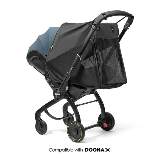 Rent Doona X 360° Protection infant car seat and stroller from Thursday's Child Rental for complete baby safety and easy travel.