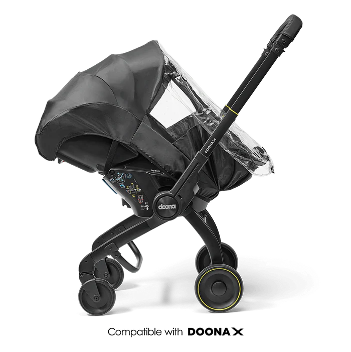 Thursday's Child Rental Doona X Raincover — weatherproof cover for Doona car seat and stroller.
