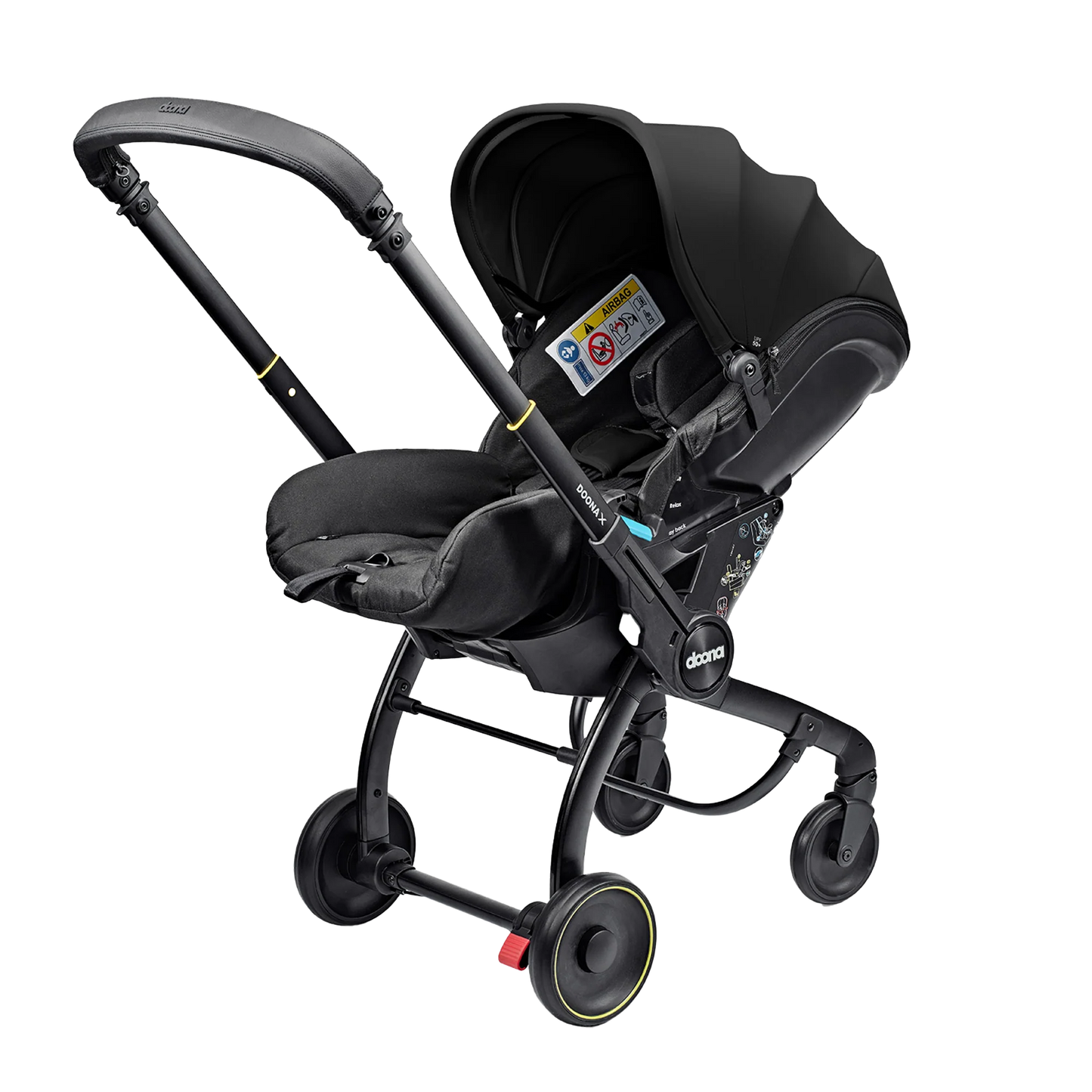 Doona X – versatile stroller and car seat combo, perfect for outdoor adventures, offered at Thursday's Child Rental