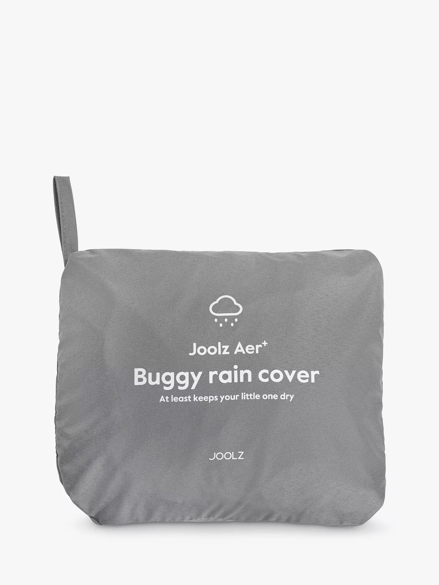 Joolz Aer Rain Cover in compact packaging – Easy to store and travel-friendly stroller accessory – Available at Thursdays Child Rental