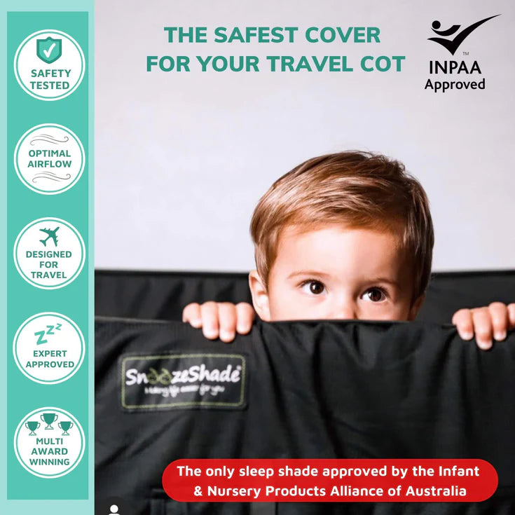 Suitable from birth, this multi-award-winning blackout shade, available to rent from Thursday's Child, helps your baby or toddler sleep soundly in their cot bed. Completely effortless to use, it’s compatible with cot beds that take a 140cm x 70cm mattress.