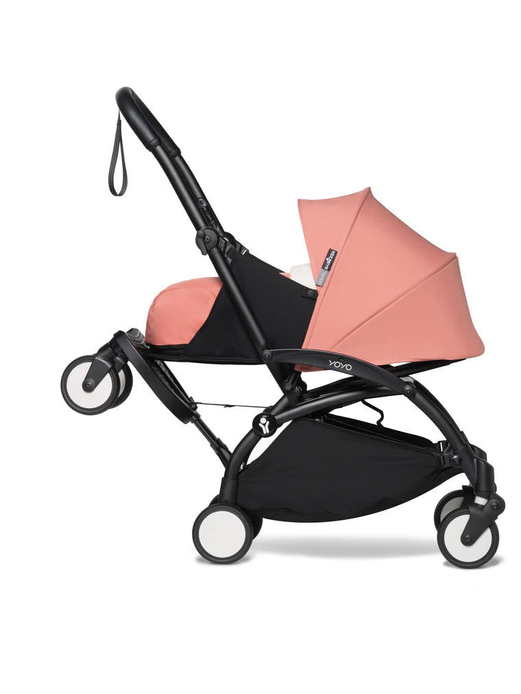 YOYO Board stroller accessory with removable saddle seat, attaches to YOYO and YOYO² strollers for older siblings – available for rental