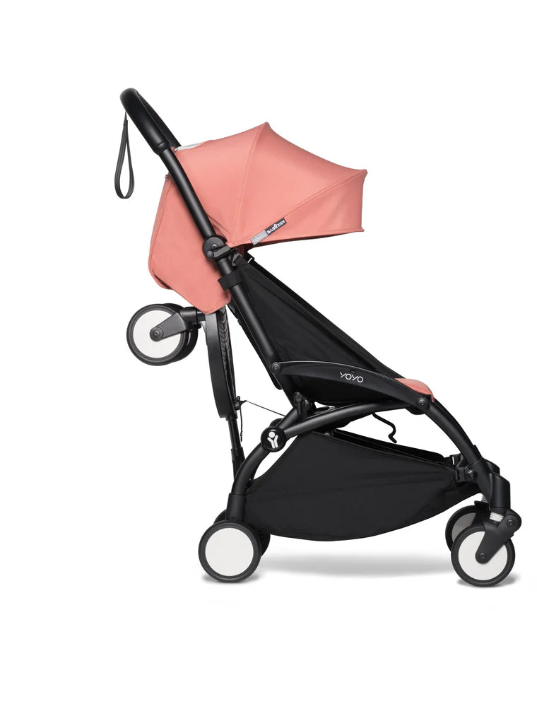 YOYO Board stroller accessory with removable saddle seat, attaches to YOYO and YOYO² strollers for older siblings – available for rental