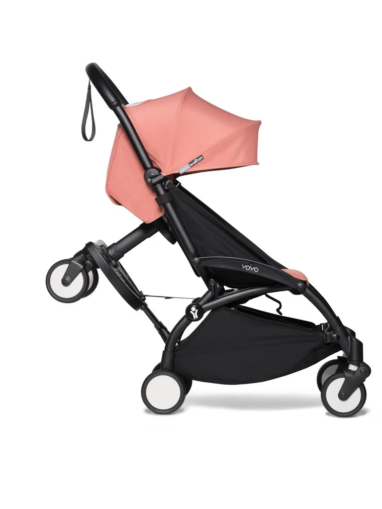 YOYO Board stroller accessory with removable saddle seat, attaches to YOYO and YOYO² strollers for older siblings – available for rental