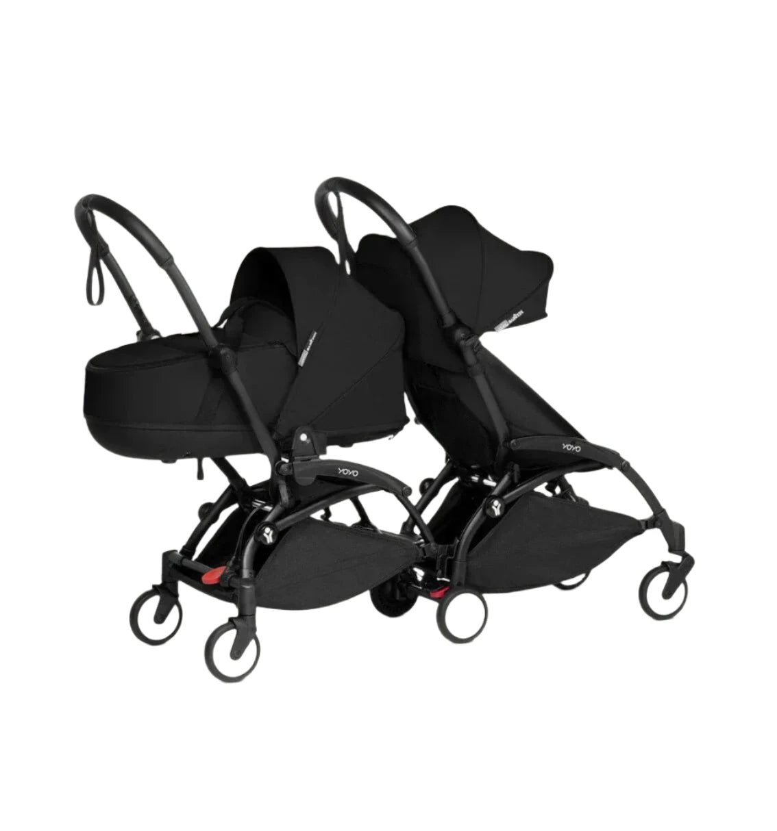 YOYO Connect for YOYO stroller, transforms single stroller into a double for siblings or twins – compact and travel-friendly, available for rental