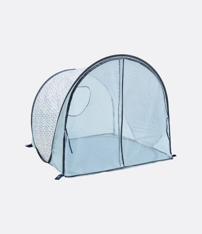 Babymoov Anti-UV beach tent for babies and toddlers, pop-up sun shelter with UPF 50+ protection and ventilation – perfect for outdoor use, available for rental