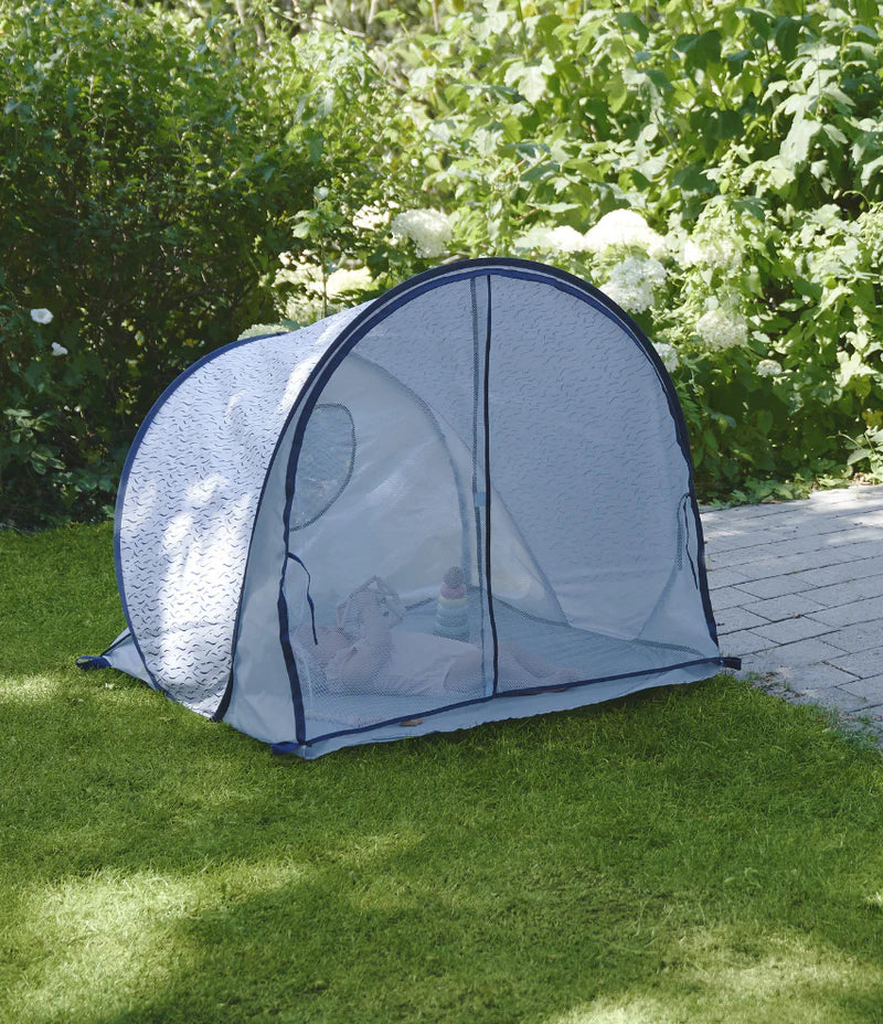 Babymoov Anti-UV beach tent for babies and toddlers, pop-up sun shelter with UPF 50+ protection and ventilation – perfect for outdoor use, available for rental