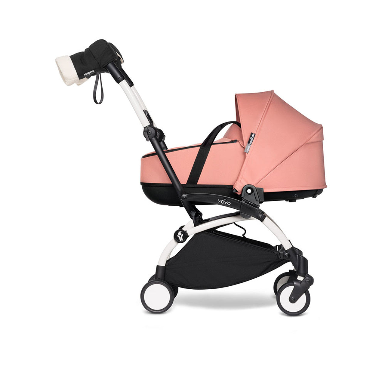 Stokke YOYO Mittens for YOYO and YOYO² strollers, warm and water-resistant hand warmers that attach to stroller handlebar – ideal for winter strolls, available for rental