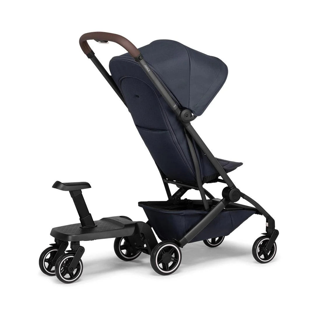 Joolz Aer Footboard attached to stroller – Ride-along board for toddlers and older siblings – Thursday's Child Rental