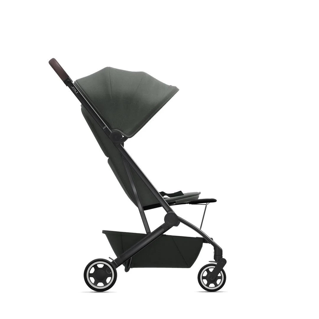 Close-up of Joolz Aer Leg Rest – Soft padded design with adjustable angle for comfort – Available at Thursday's Child Rental