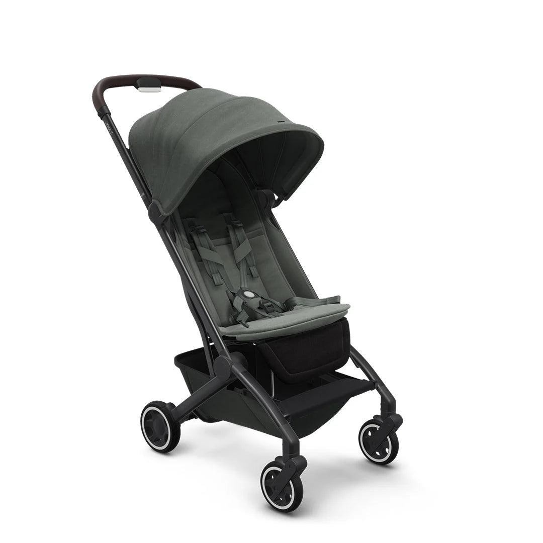 Close-up of Joolz Aer Leg Rest – Soft padded design with adjustable angle for comfort – Available at Thursday's Child Rental