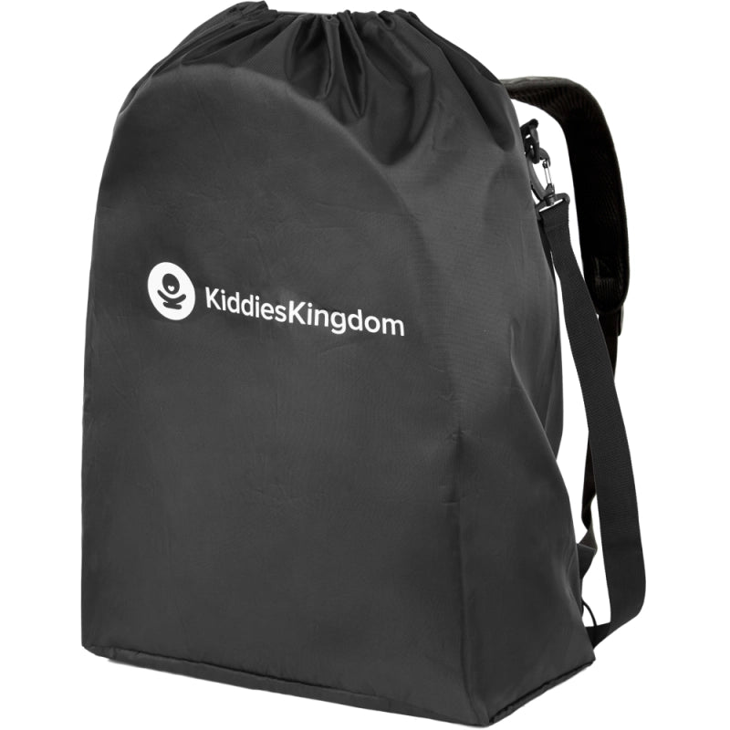 Essential stroller travel bag from Kiddies Kingdom, perfect for family holidays, airports, and road trips—keeps prams safe and organized on the go.