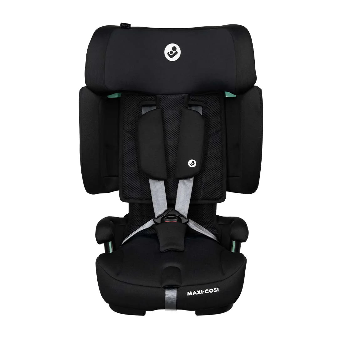 Compact Maxi Cosi Nomad Plus XL travel car seat for hire with ISOFIX and top tether