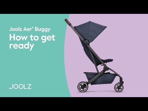 Joolz Aer+ lightweight travel stroller with one-hand fold, reclining seat, and carry-on approved design – compact and stylish, available for rental