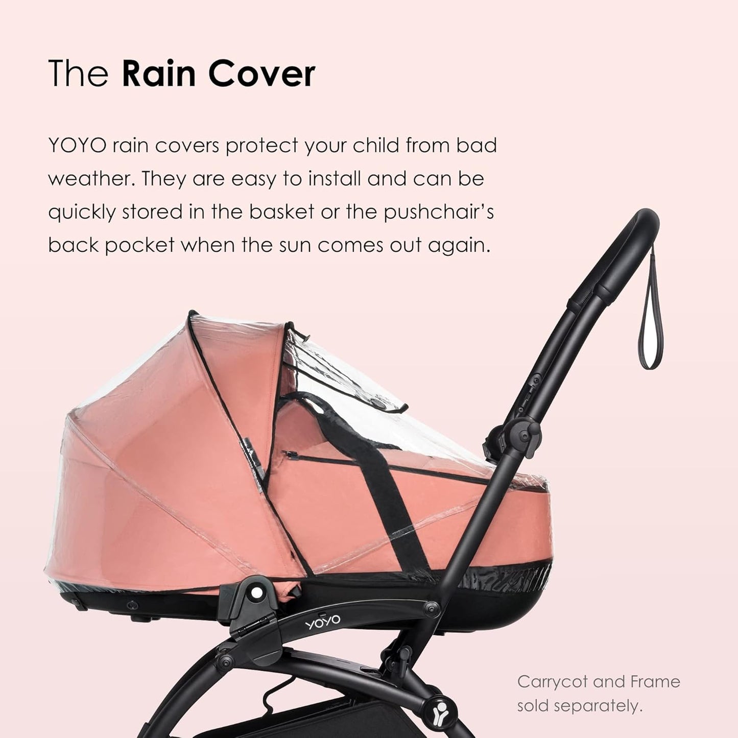 Babyzen / Stokke YOYO Bassinet Rain Cover