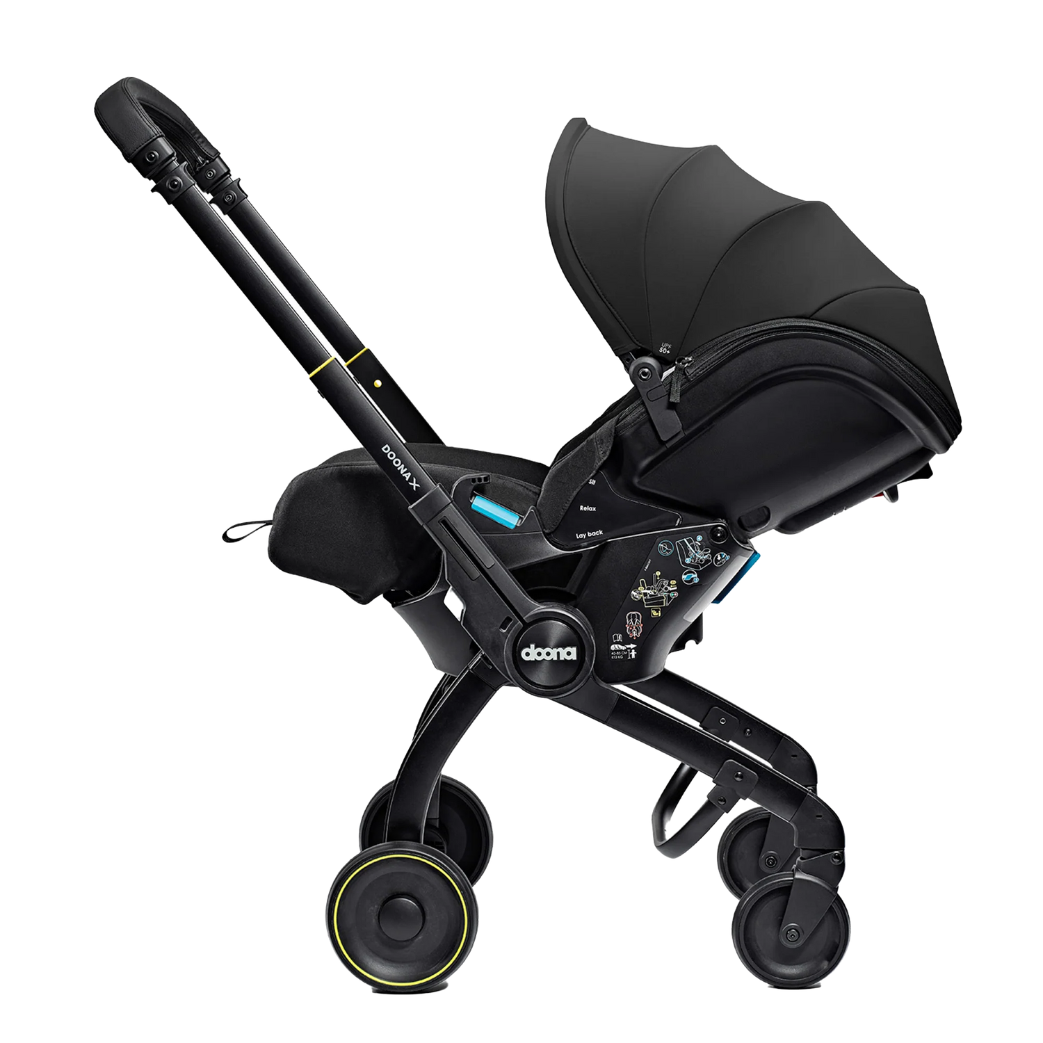 Doona X stroller and car seat combo available for rent at Thursday's Child Rental – premium safety and comfort for your baby