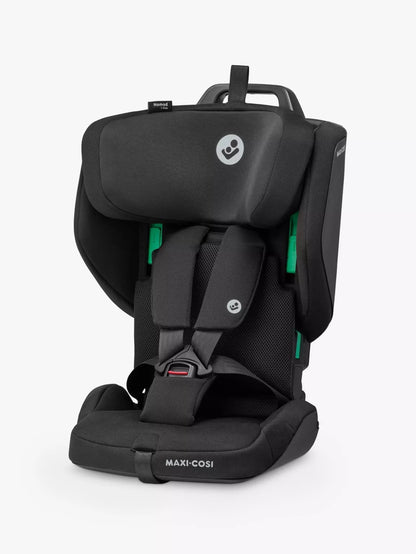 Maxi-Cosi Nomad Plus Travel Car Seat in sleek black, lightweight and compact design – available at Thursday's Child Rental.