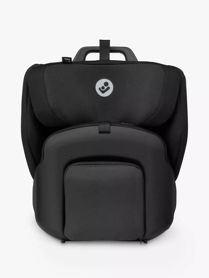 Folded Maxi-Cosi Nomad Plus car seat, travel-ready and easy to carry – rent from Thursday's Child Rental.