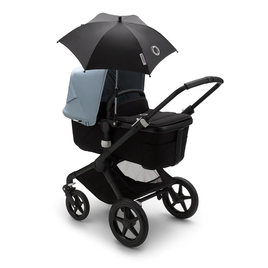 Bugaboo Parasol+ from Thursday's Child Rental – adjustable stroller umbrella for sun protection and shade.

