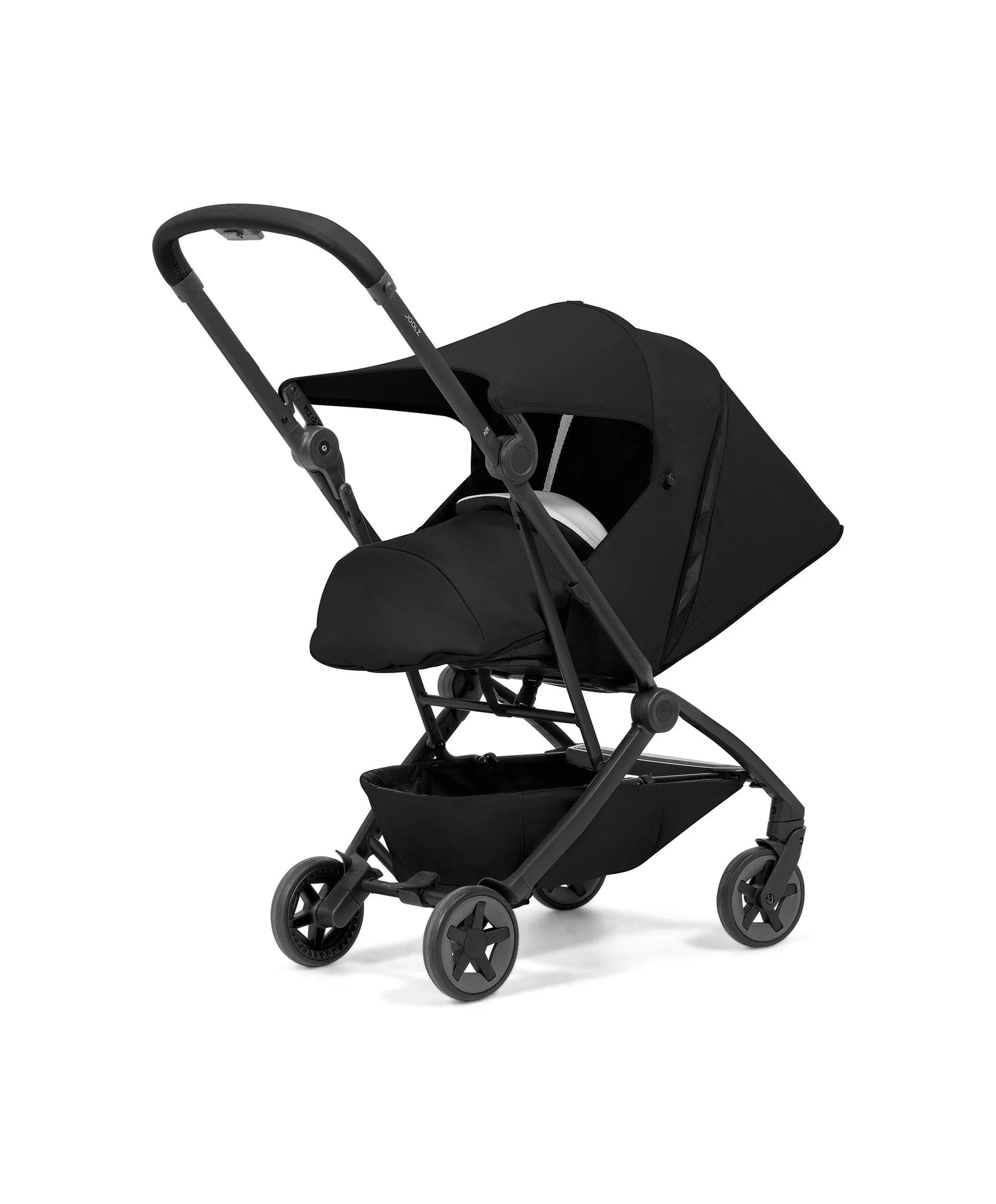 Adjustable Joolz Aer2 seat reclined for comfort – available for hire