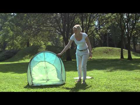 Babymoov Anti-UV beach tent for babies and toddlers, pop-up sun shelter with UPF 50+ protection and ventilation – perfect for outdoor use, available for rental
