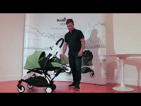 YOYO Board stroller accessory with removable saddle seat, attaches to YOYO and YOYO² strollers for older siblings – available for rental